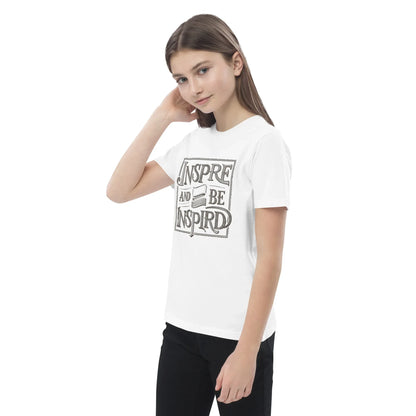 Organic Cotton Kids T-Shirt | Inspire And Be Inspired - AwRans Clothing