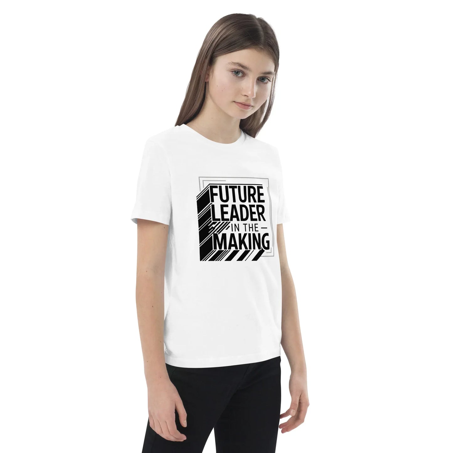 Organic Cotton Kids T-Shirt | FUTURE LEADER IN THE MAKING - AwRans Clothing