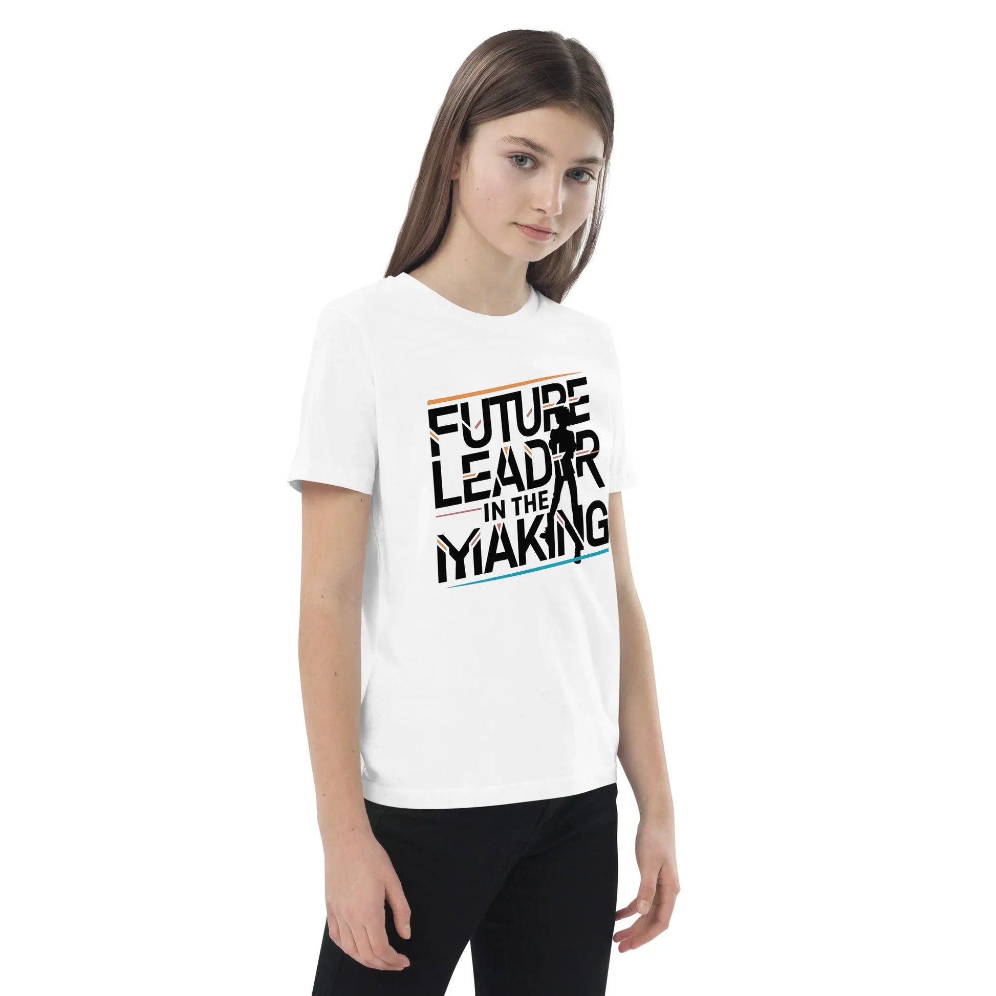 Organic Cotton Kids T-Shirt | Future Leader In The Making - AwRans Clothing