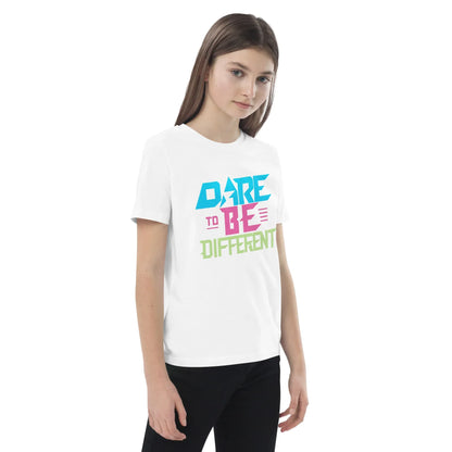 Organic Cotton Kids T-Shirt | Dare To Be Different - AwRans Clothing
