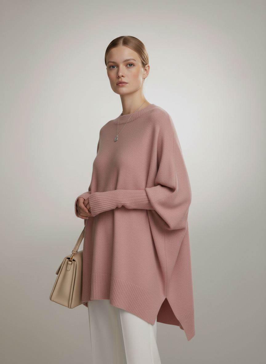 Chic Oversized Batwing Sweater Sweater AwRans Premium p3_11