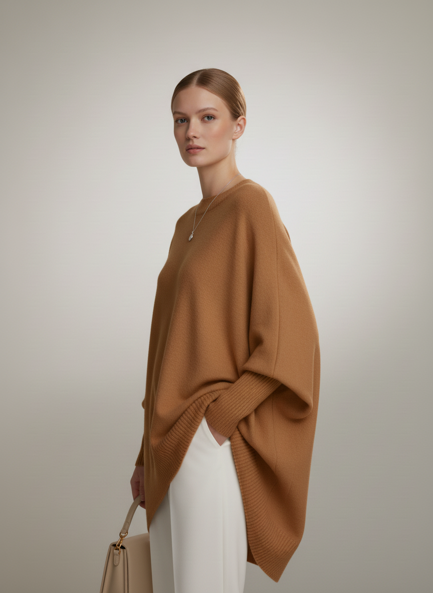 Chic Oversized Batwing Sweater Sweater AwRans Premium p3_4