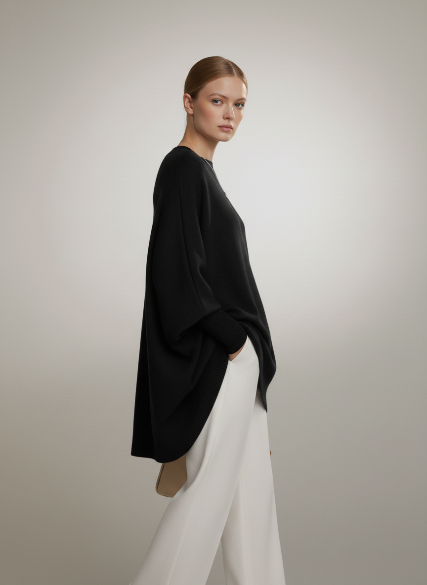 Chic Oversized Batwing Sweater Sweater AwRans Premium p3_5