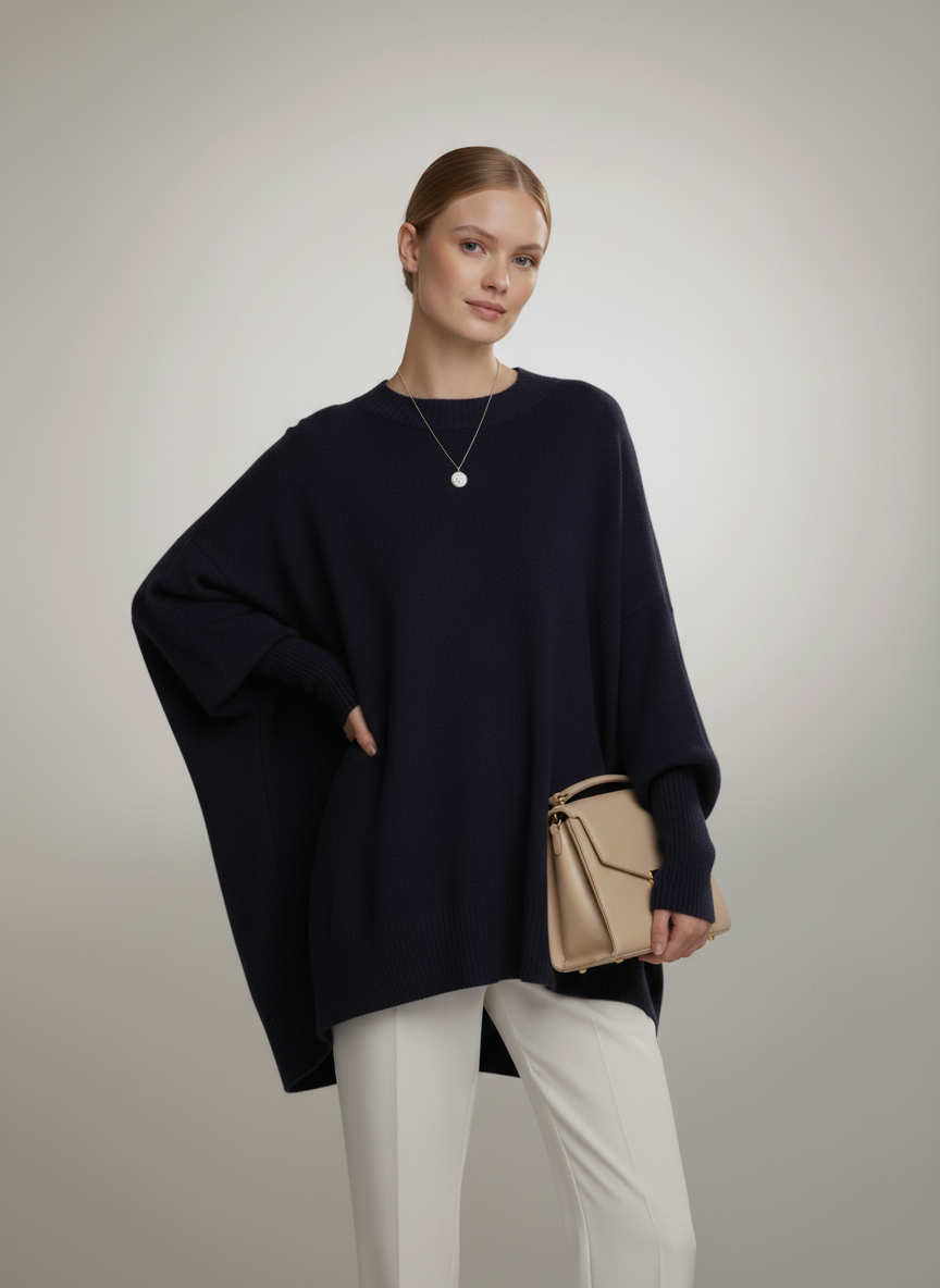 Chic Oversized Batwing Sweater Sweater AwRans Premium p3_6