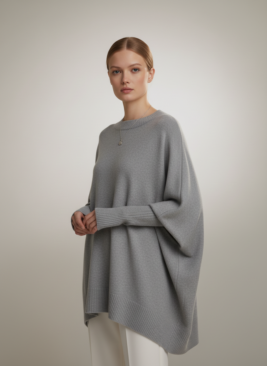 Chic Oversized Batwing Sweater Sweater AwRans Premium p3_7