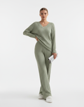 Cozy Chic Ribbed Knit Lounge Set
