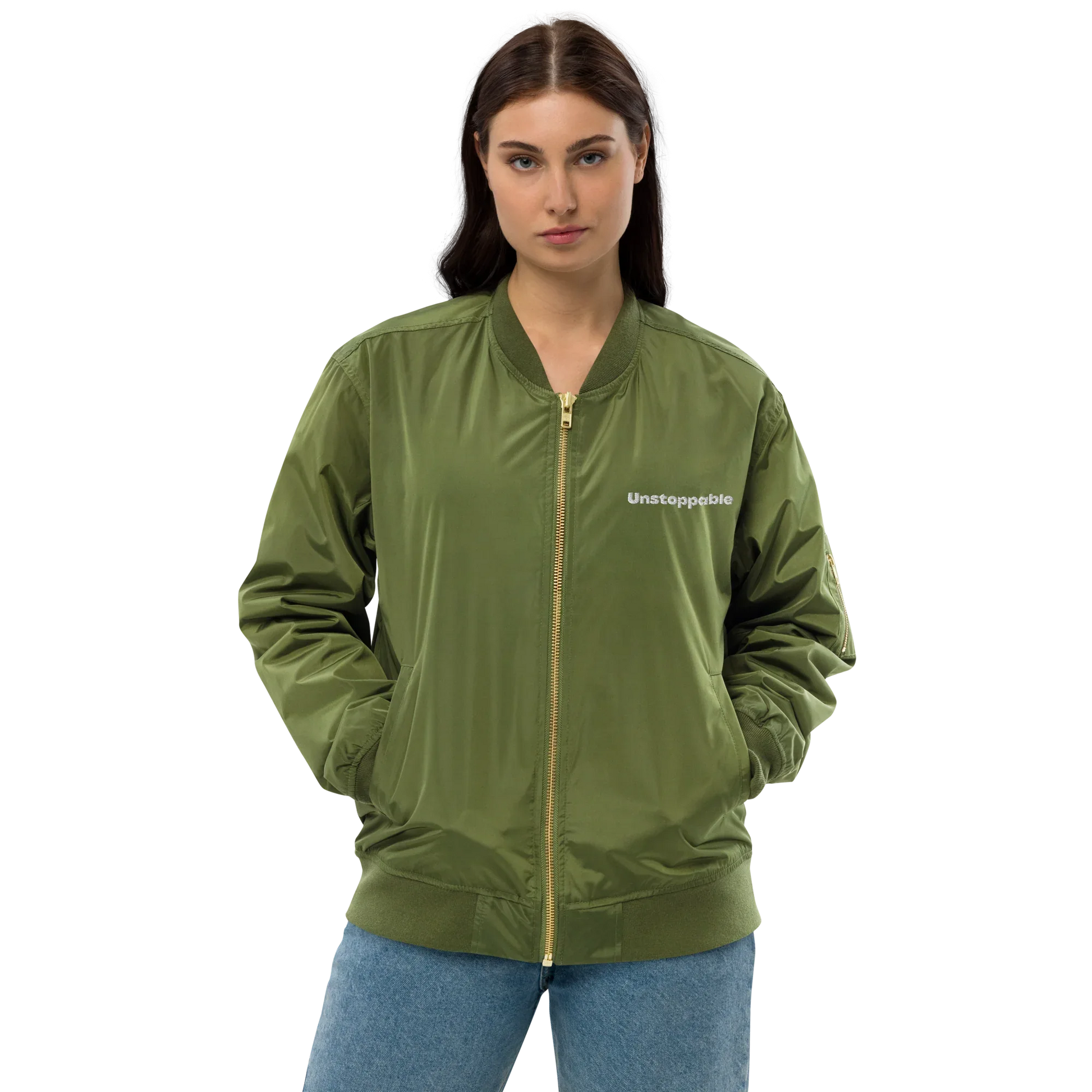 Unisex | Unstoppable - Premium Recycled Bomber Jacket - AwRans Clothing