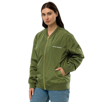 Unisex | Urban Rebel - Premium Recycled Bomber Jacket - AwRans Clothing