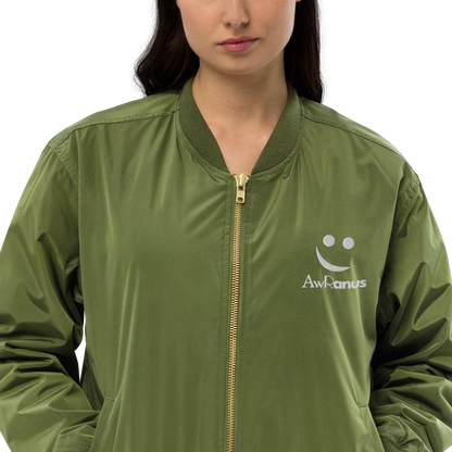 Unisex | AwRans - Premium Recycled Bomber Jacket - AwRans Clothing