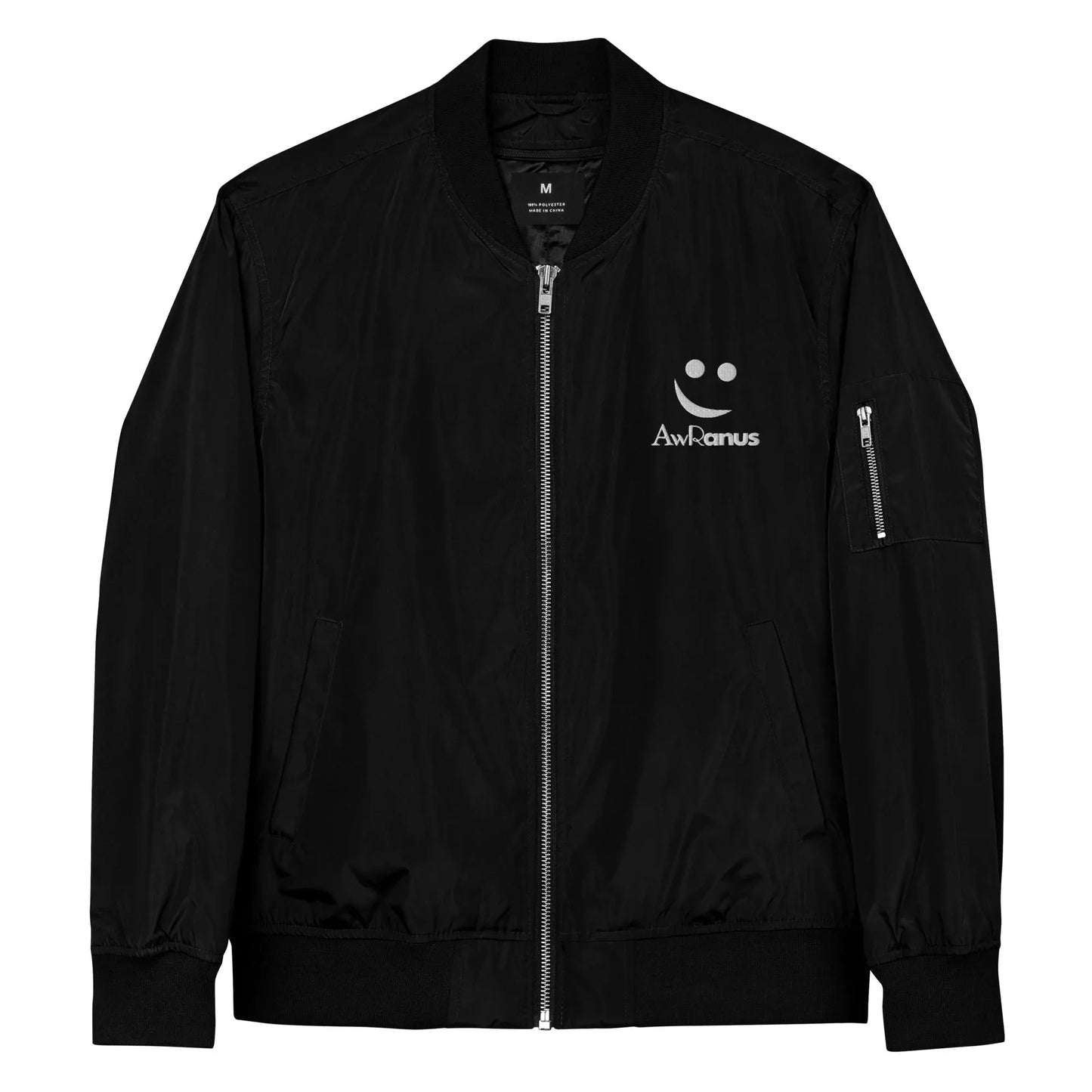 Unisex | AwRans - Premium Recycled Bomber Jacket - AwRans Clothing