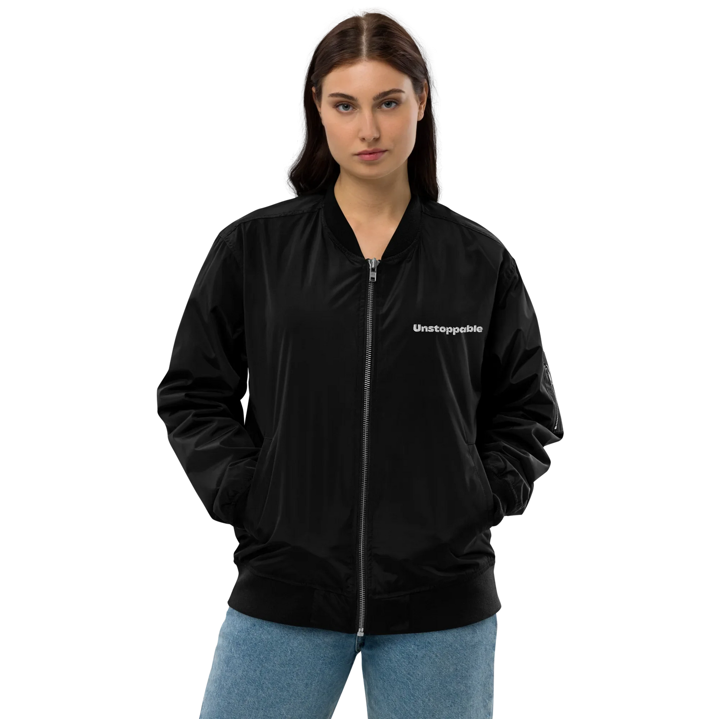 Unisex | Unstoppable - Premium Recycled Bomber Jacket - AwRans Clothing