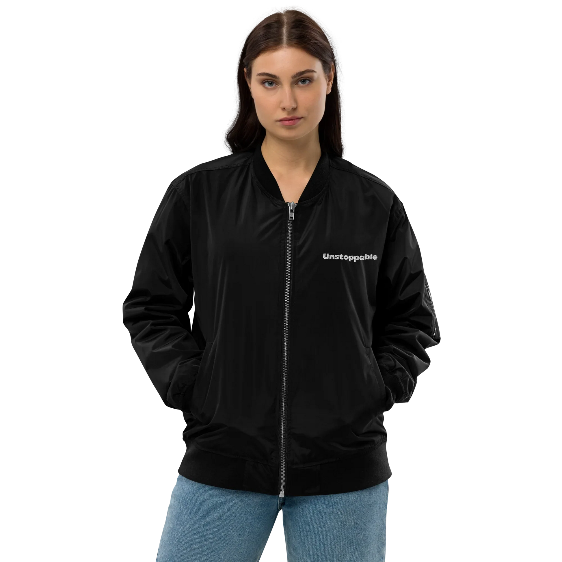Unisex | Unstoppable - Premium Recycled Bomber Jacket - AwRans Clothing
