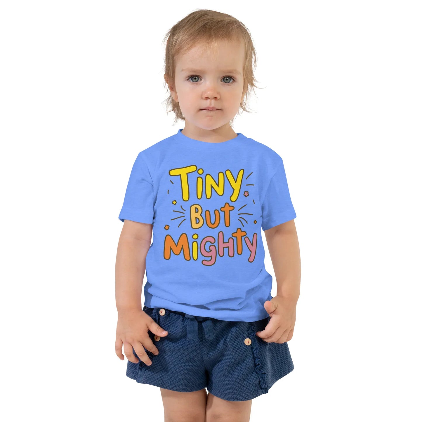 Toddler Short Sleeve Tee | Tiny But Mighty - AwRans Clothing