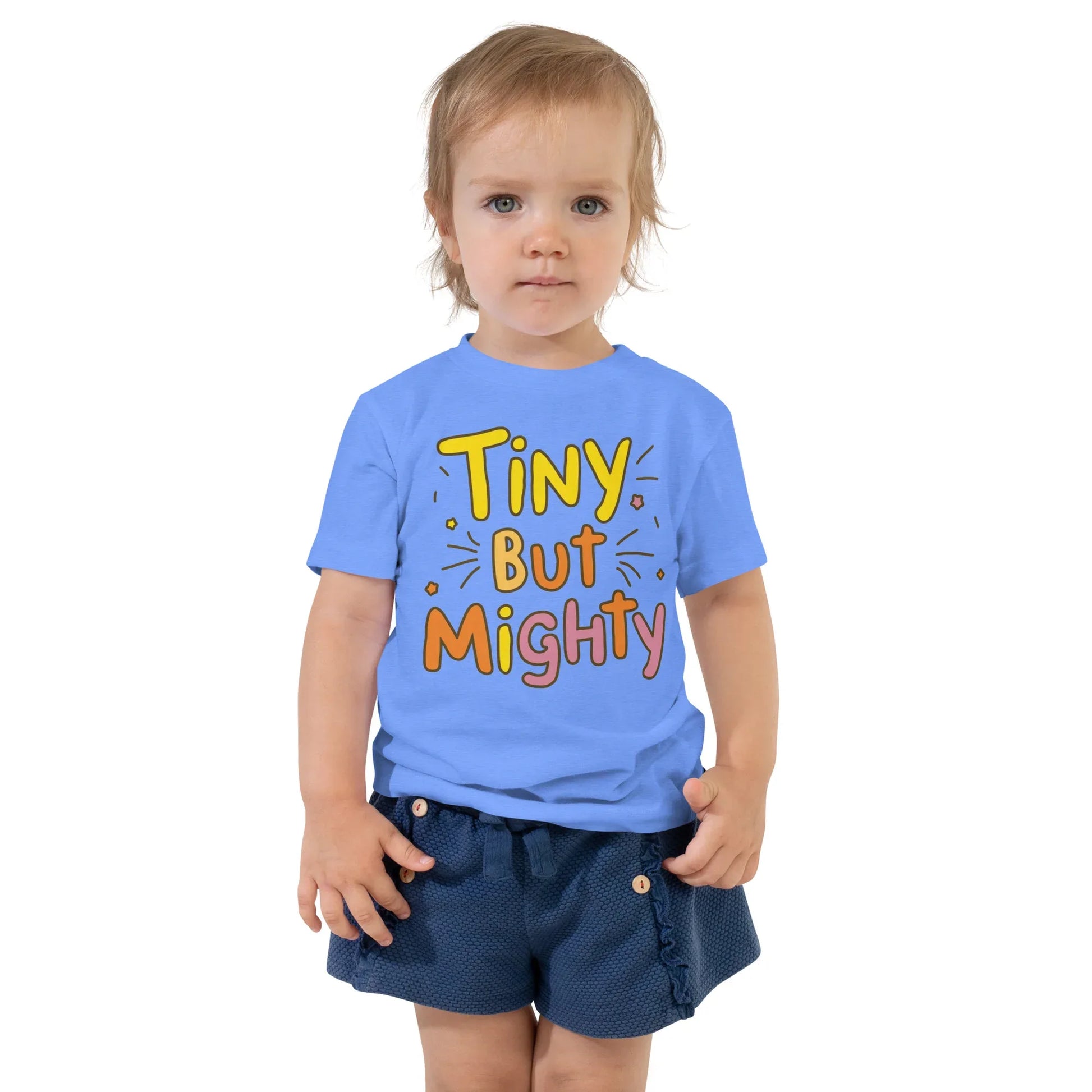 Toddler Short Sleeve Tee | Tiny But Mighty - AwRans Clothing