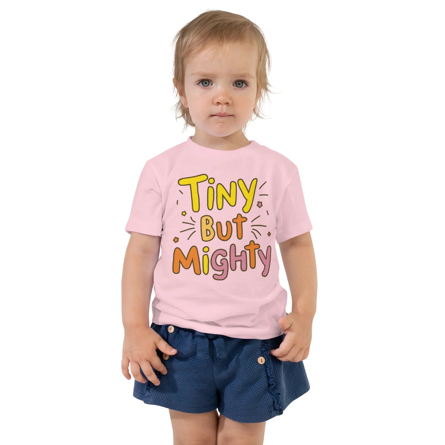 Toddler Short Sleeve Tee | Tiny But Mighty - AwRans Clothing