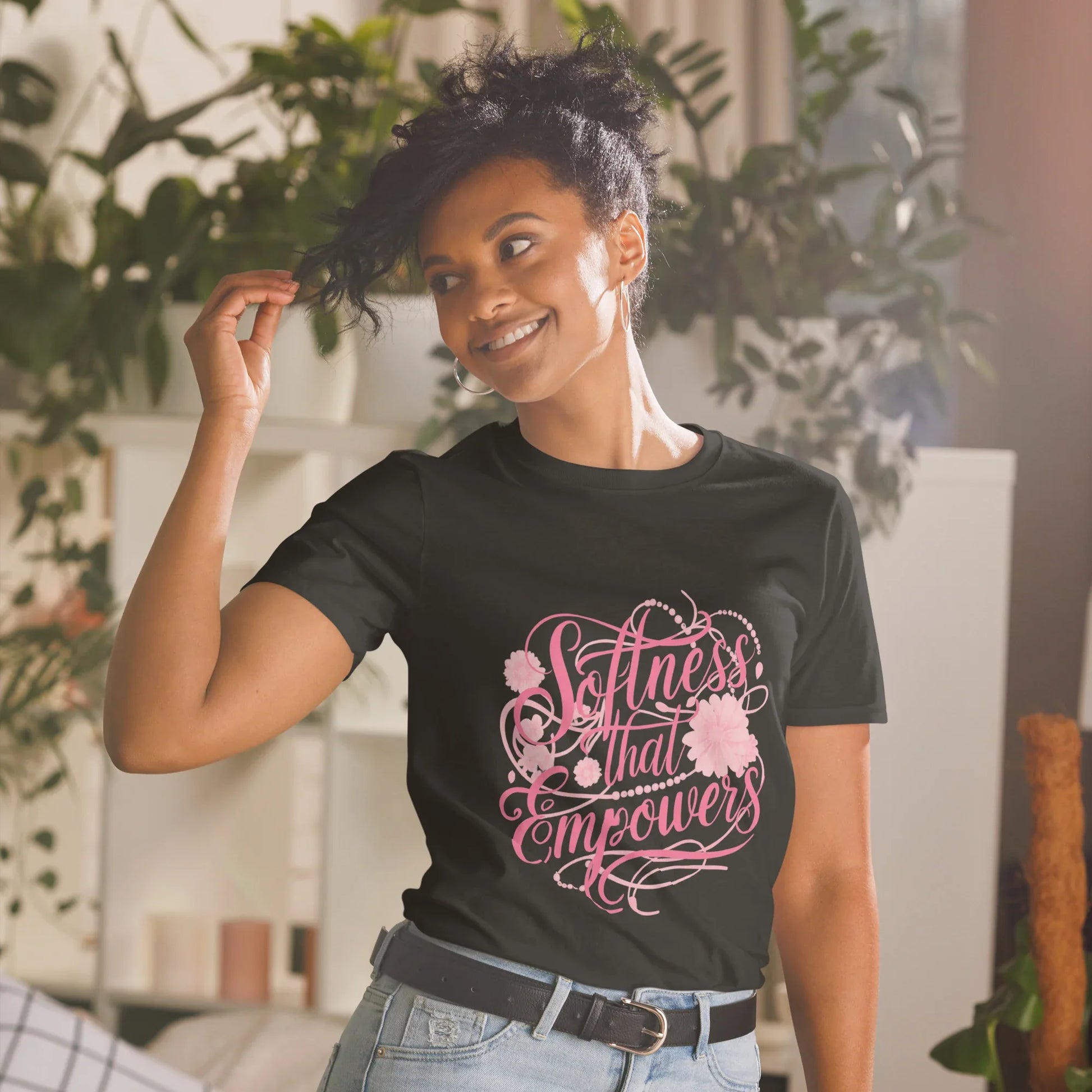 Short-Sleeve Women's T-Shirt | Softness That Empowers - AwRans Clothing