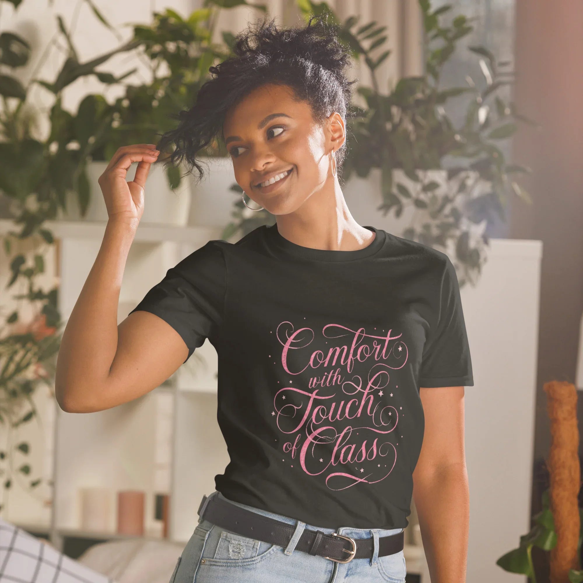 Short-Sleeve Women's T-Shirt | Comfort With Touch Of Class - AwRans Clothing