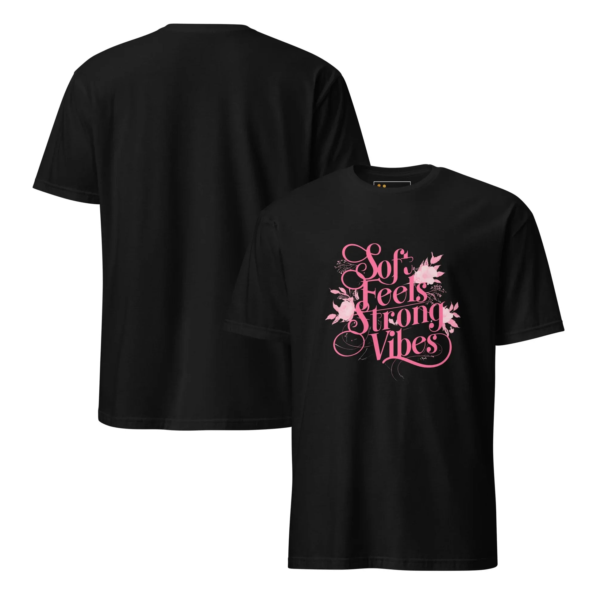 Short-Sleeve Women's T-Shirt | Soft Feels Strong Vibes - AwRans Clothing