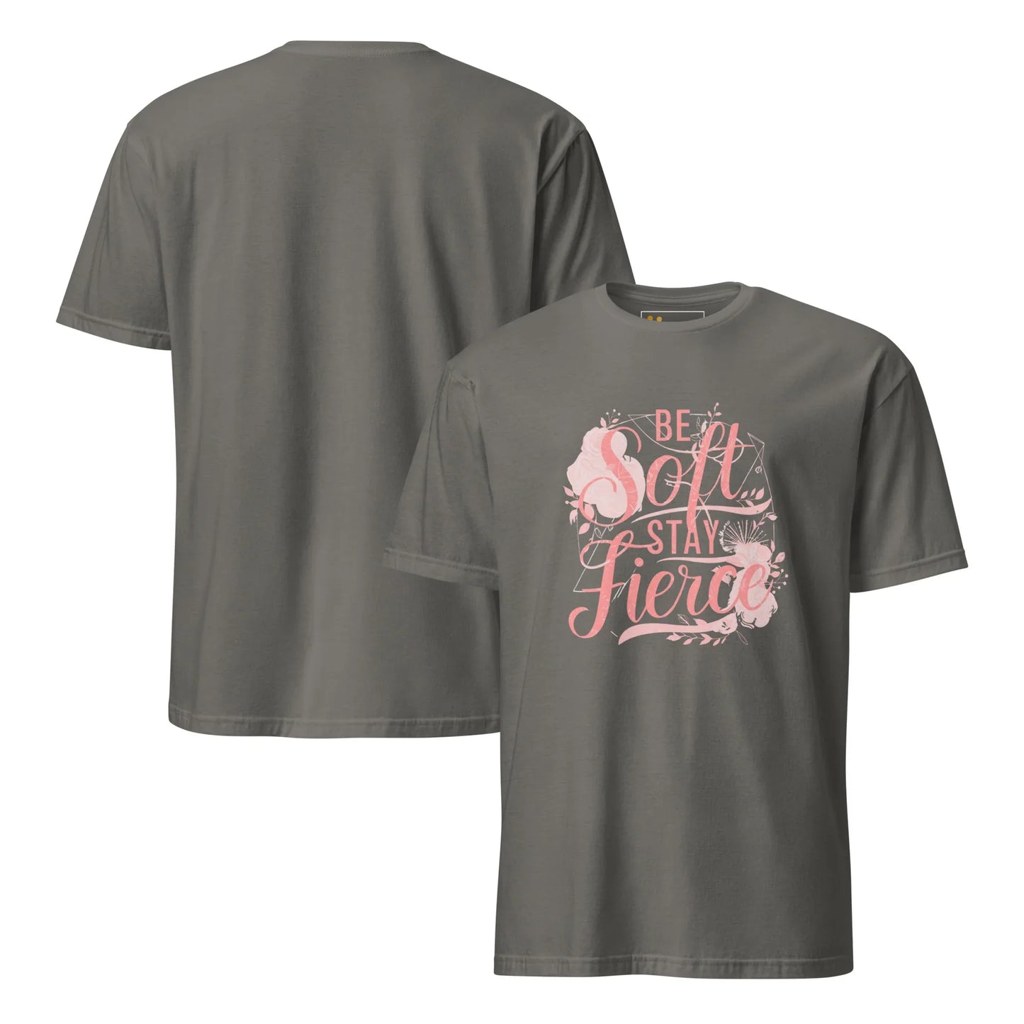 Short-Sleeve Women's T-Shirt | Be Soft Stay Fierce - AwRans Clothing