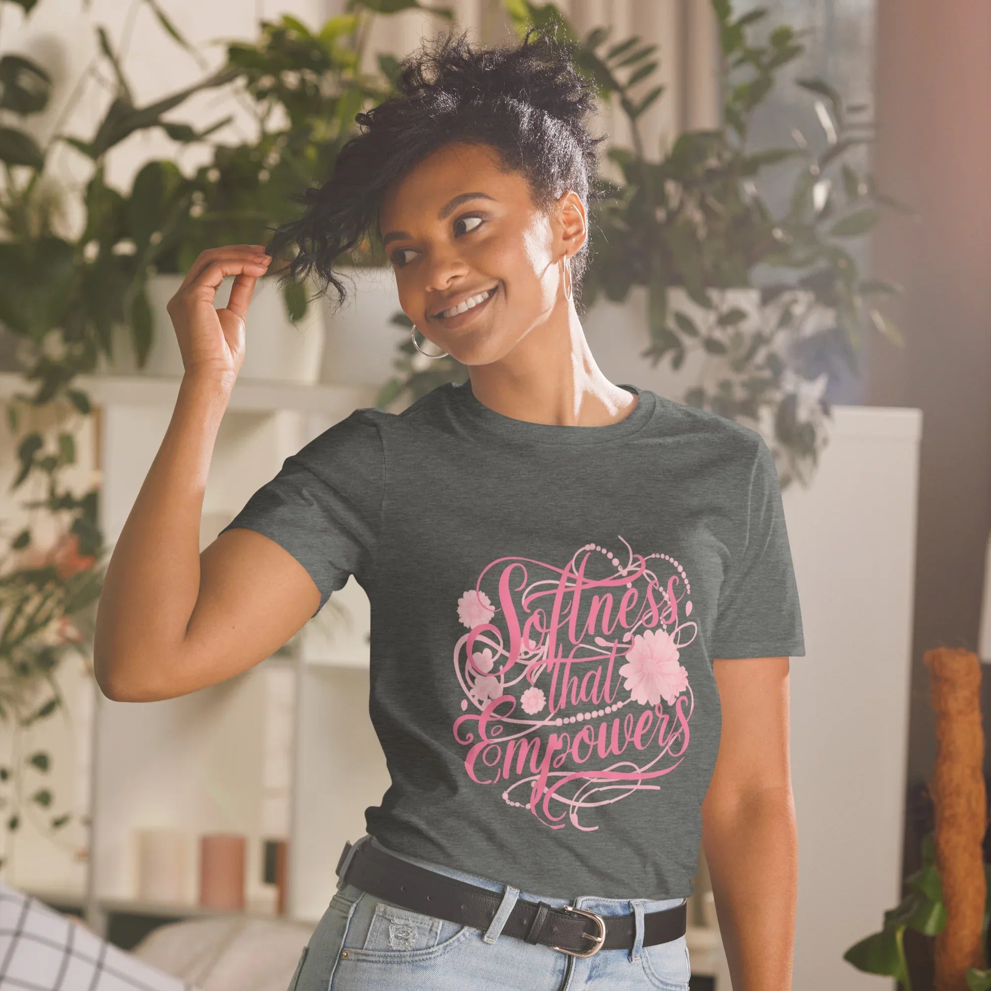 Short-Sleeve Women's T-Shirt | Softness That Empowers - AwRans Clothing