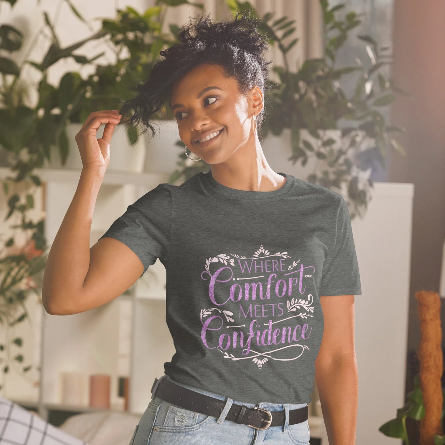 Short-Sleeve Women's T-Shirt | Where Comfort Meets Confidence - AwRans Clothing