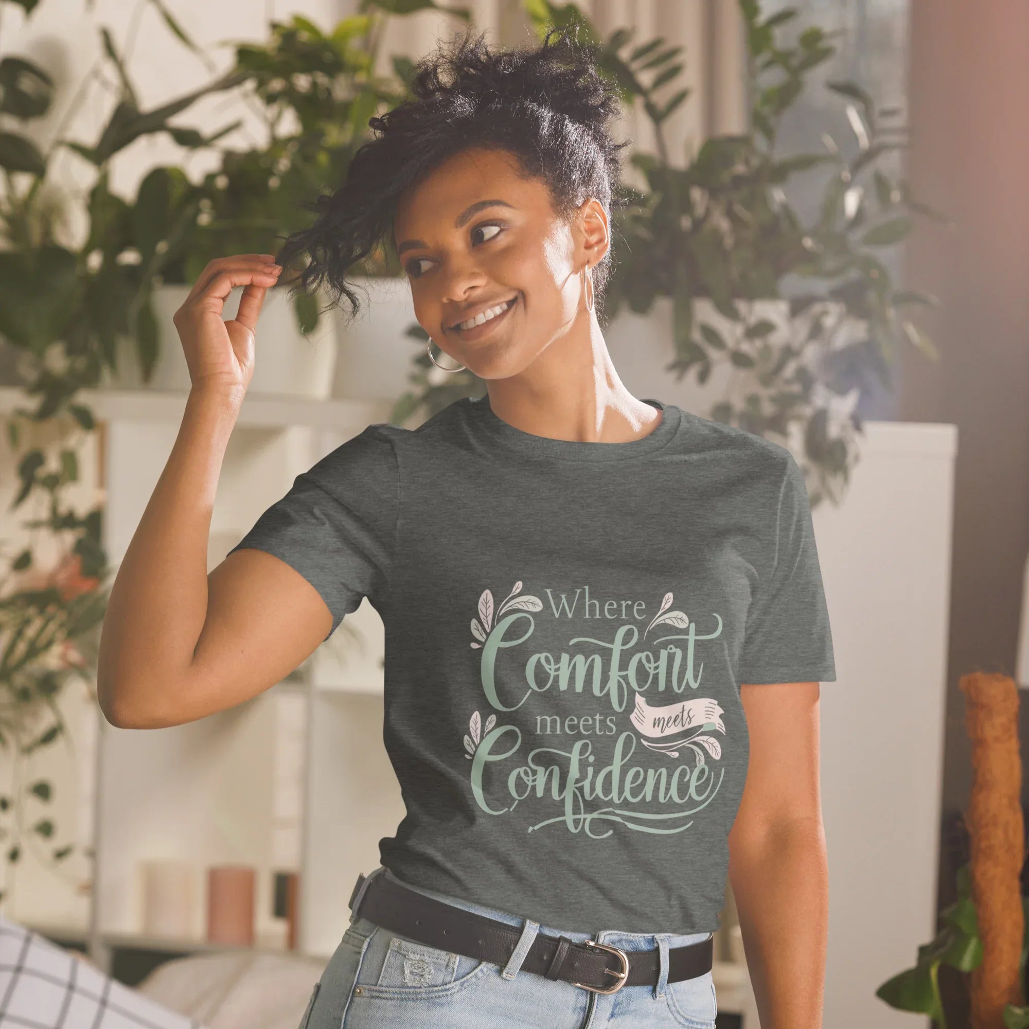 Short-Sleeve Women's T-Shirt | Where Comfort Meets Confidence - AwRans Clothing
