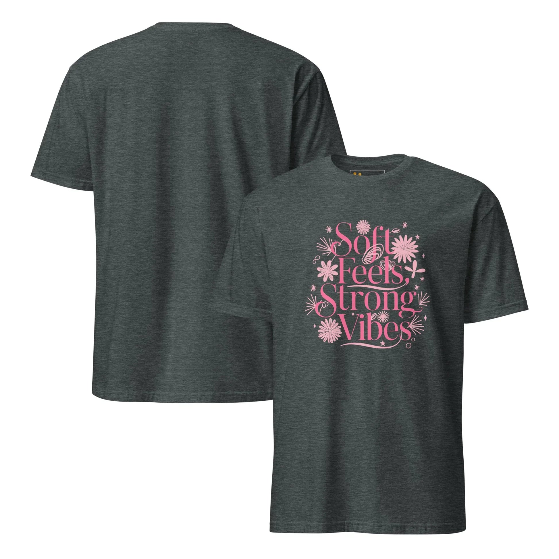 Short-Sleeve Women's T-Shirt | Soft Feels,Strong Vibes - AwRans Clothing