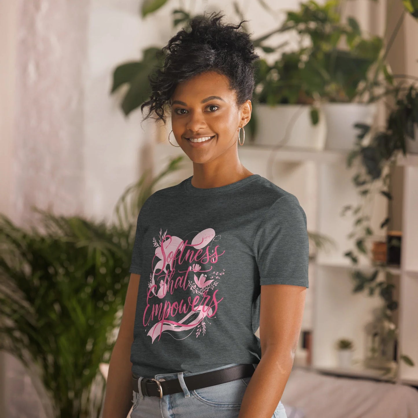 Short-Sleeve Women's T-Shirt | Softness That Empowers - AwRans Clothing