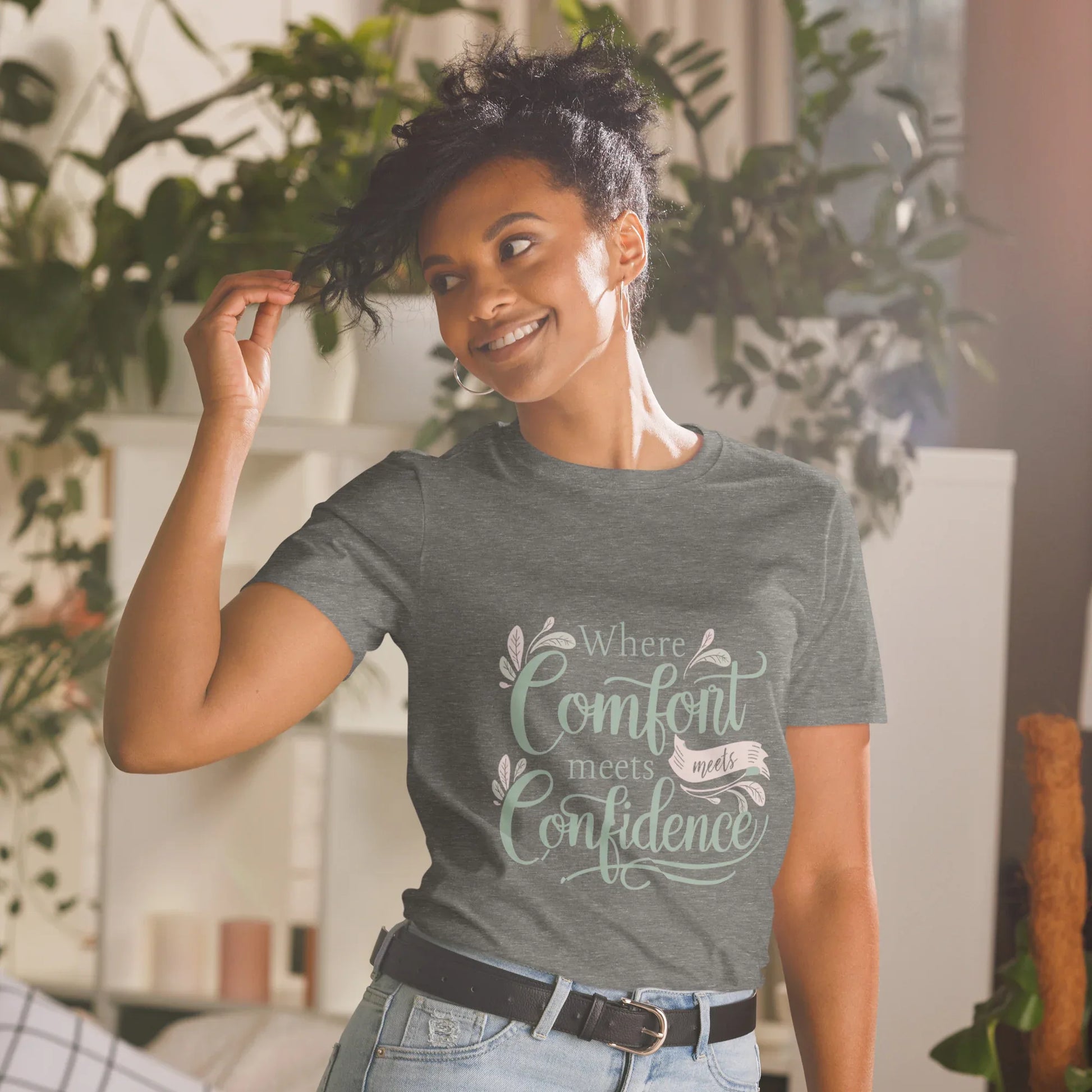 Short-Sleeve Women's T-Shirt | Where Comfort Meets Confidence - AwRans Clothing