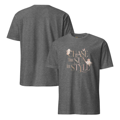 Short-Sleeve Women's T-Shirt | Chase The Sun In Style - AwRans Clothing