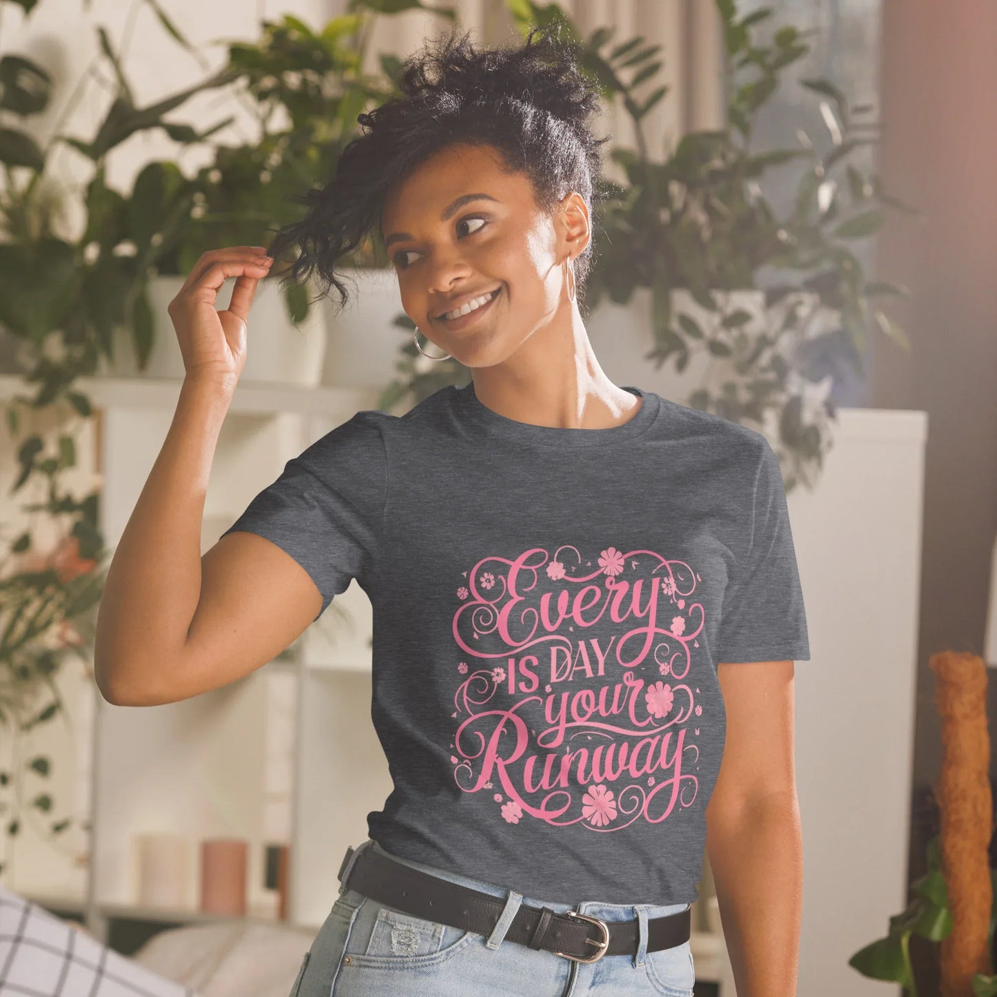 Short-Sleeve Women's T-Shirt | Every Day Is Your Runway - AwRans Clothing