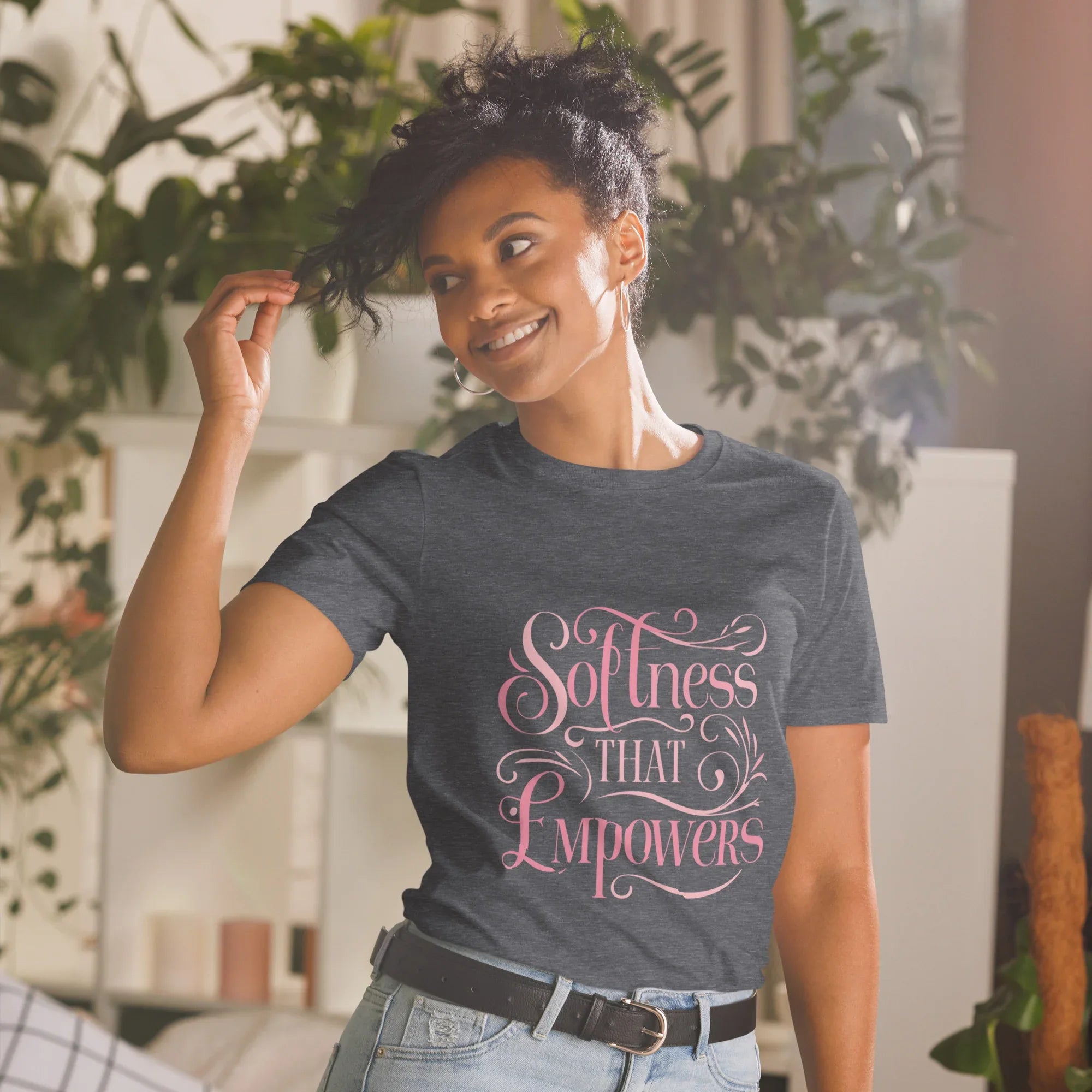 Short-Sleeve Women's T-Shirt | Softness That Empowers - AwRans Clothing
