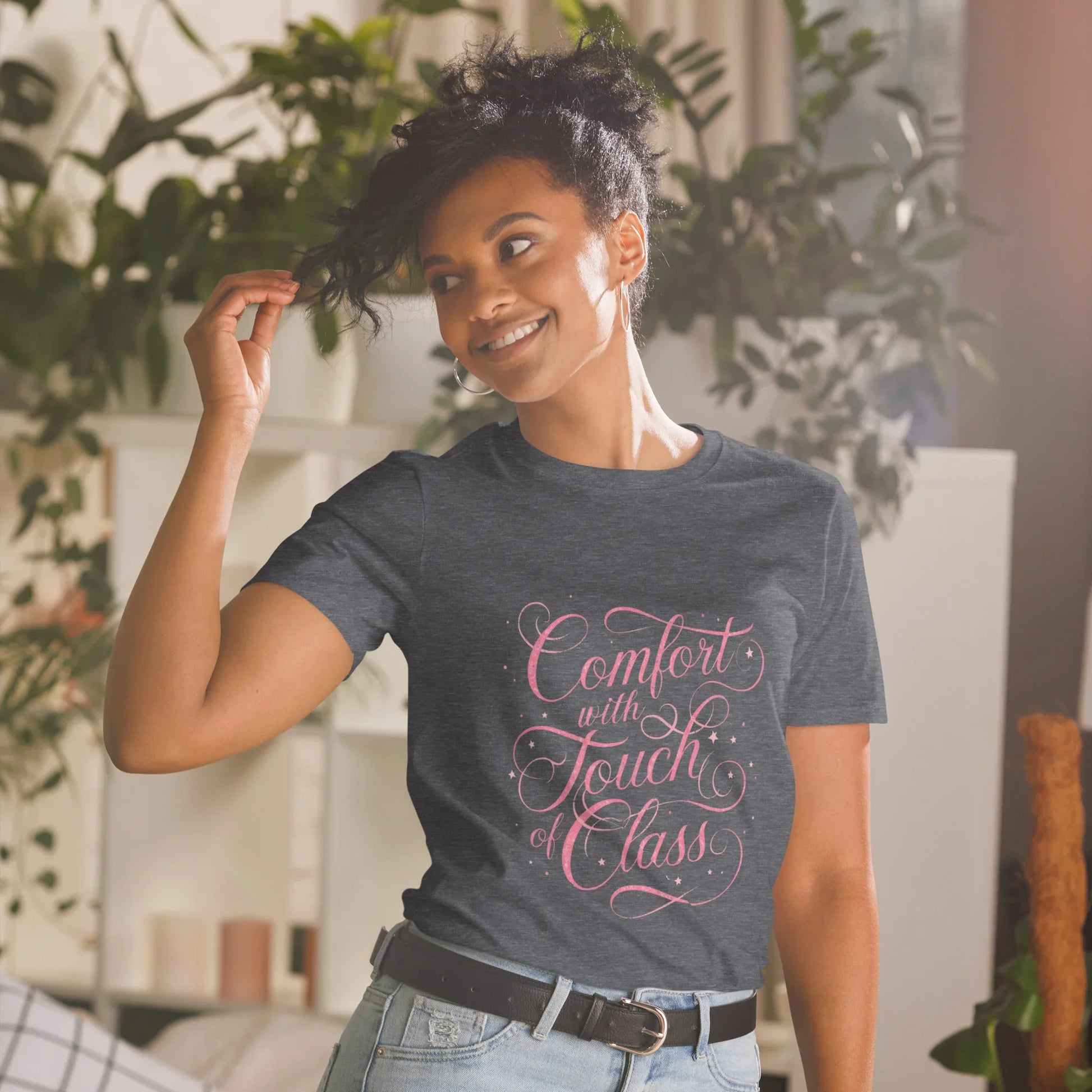 Short-Sleeve Women's T-Shirt | Comfort With Touch Of Class - AwRans Clothing