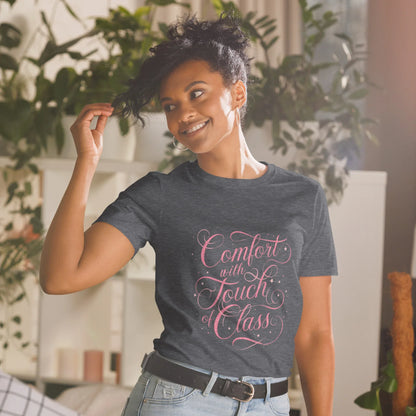 Short-Sleeve Women's T-Shirt | Comfort With Touch Of Class - AwRans Clothing