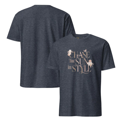 Short-Sleeve Women's T-Shirt | Chase The Sun In Style - AwRans Clothing