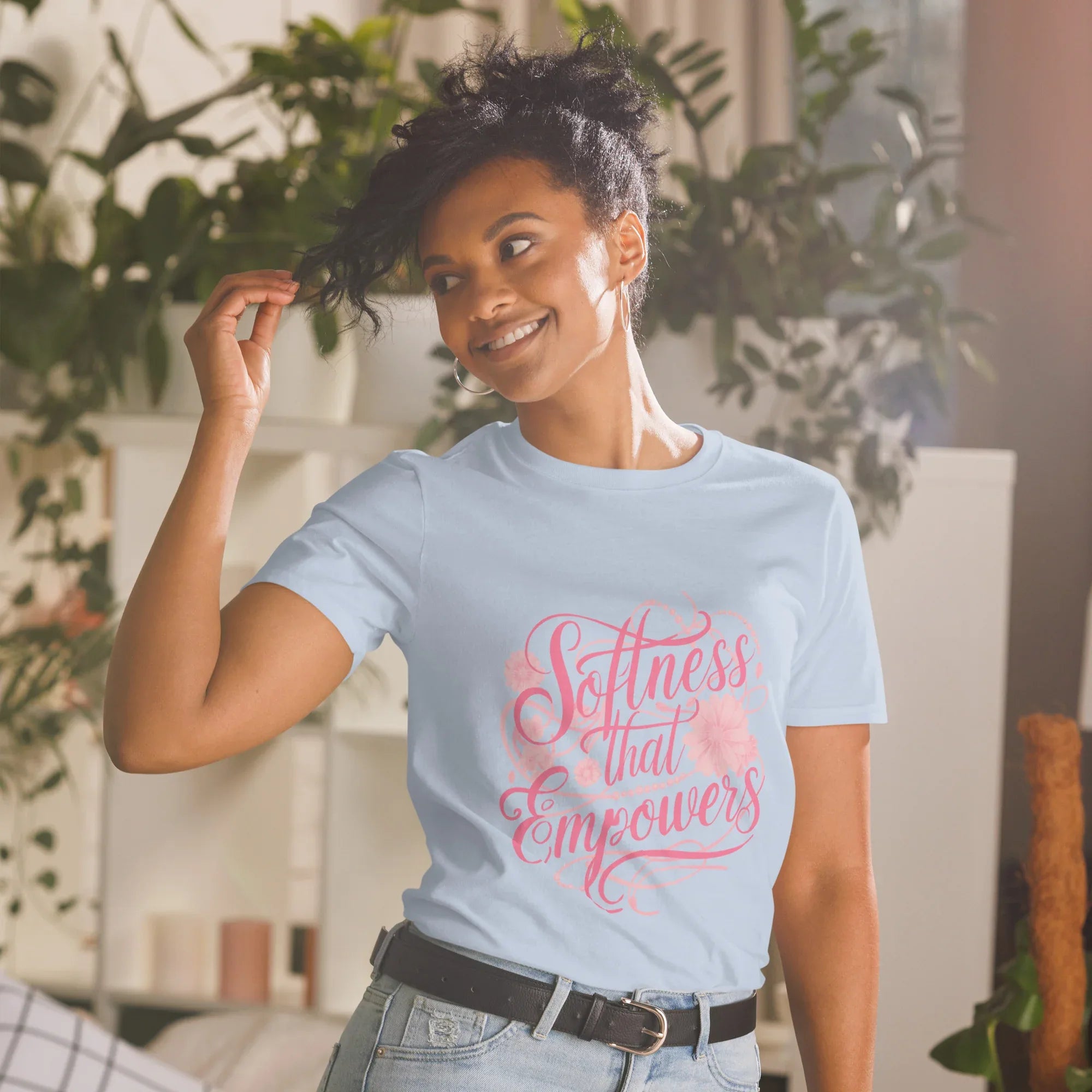 Short-Sleeve Women's T-Shirt | Softness That Empowers - AwRans Clothing