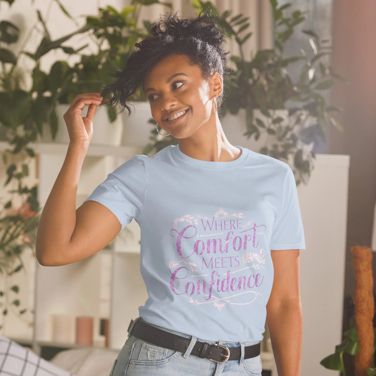 Short-Sleeve Women's T-Shirt | Where Comfort Meets Confidence - AwRans Clothing