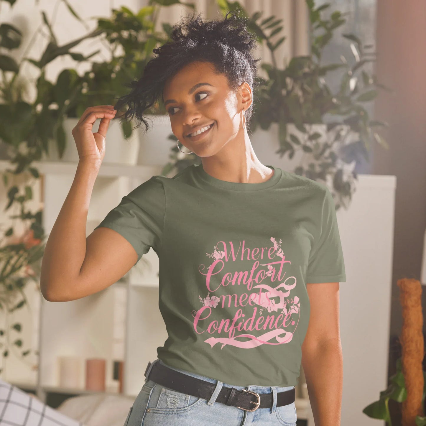 Short-Sleeve Women's T-Shirt | Where Comfort Meets Confidence - AwRans Clothing