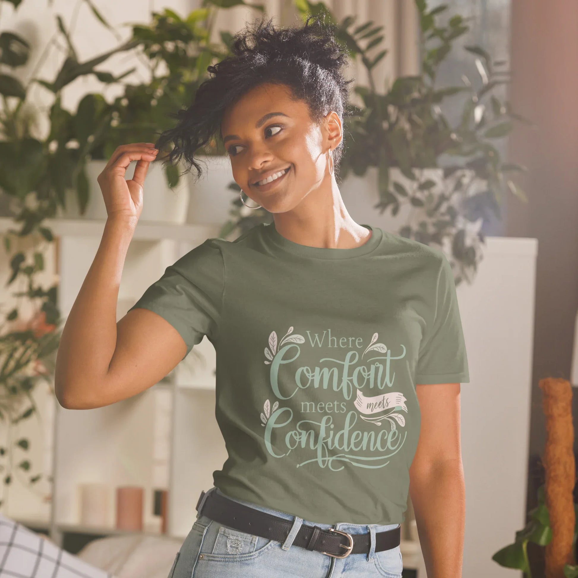 Short-Sleeve Women's T-Shirt | Where Comfort Meets Confidence - AwRans Clothing