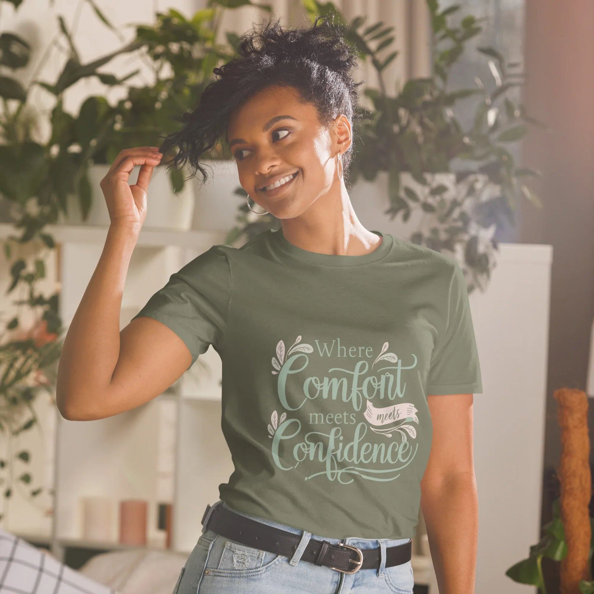 Short-Sleeve Women's T-Shirt | Where Comfort Meets Confidence - AwRans Clothing