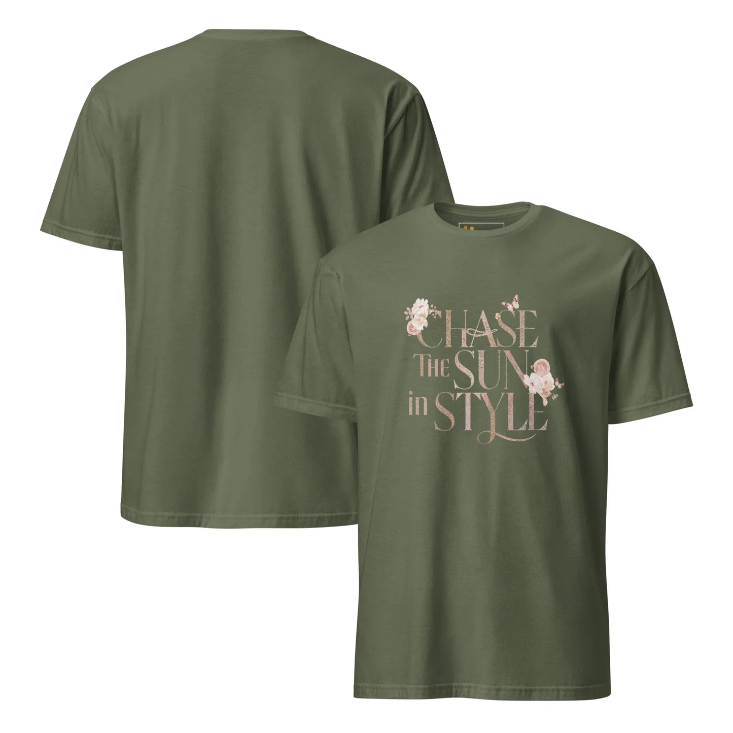 Short-Sleeve Women's T-Shirt | Chase The Sun In Style - AwRans Clothing