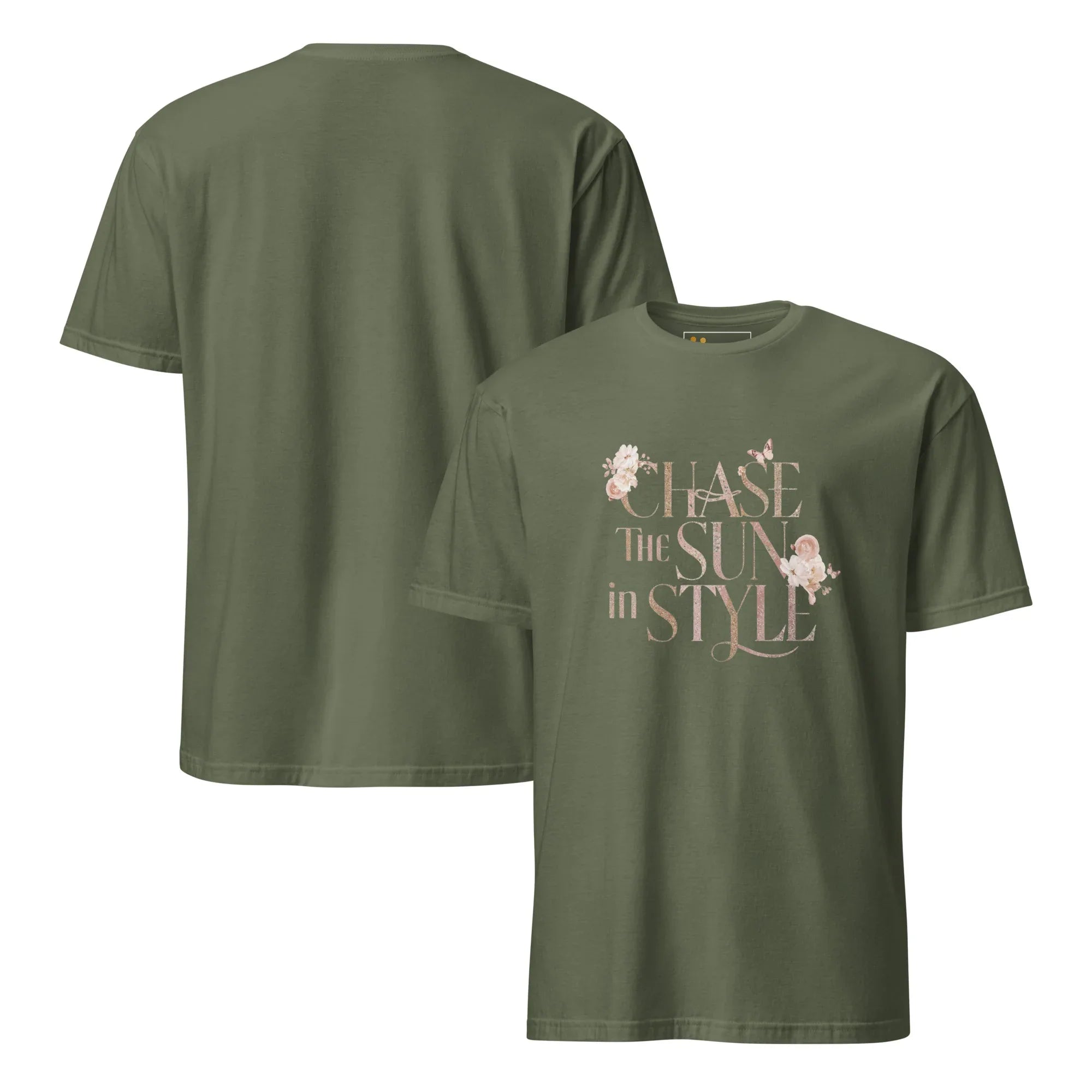 Short-Sleeve Women's T-Shirt | Chase The Sun In Style - AwRans Clothing
