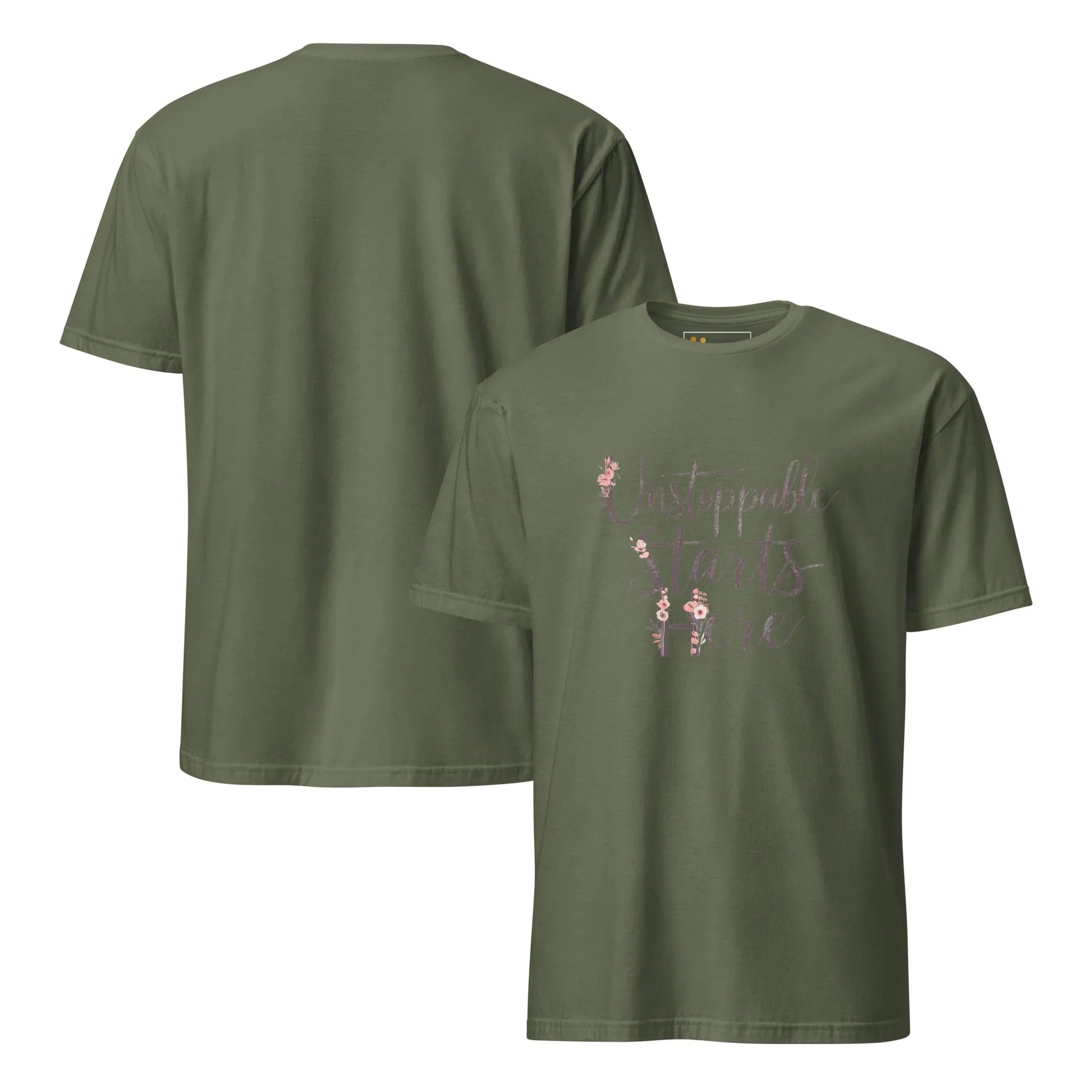Short-Sleeve Women's T-Shirt | Unstoppablr Starts Here - AwRans Clothing