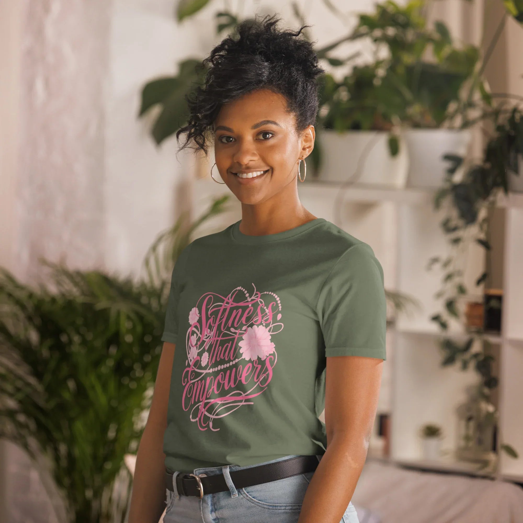 Short-Sleeve Women's T-Shirt | Softness That Empowers - AwRans Clothing