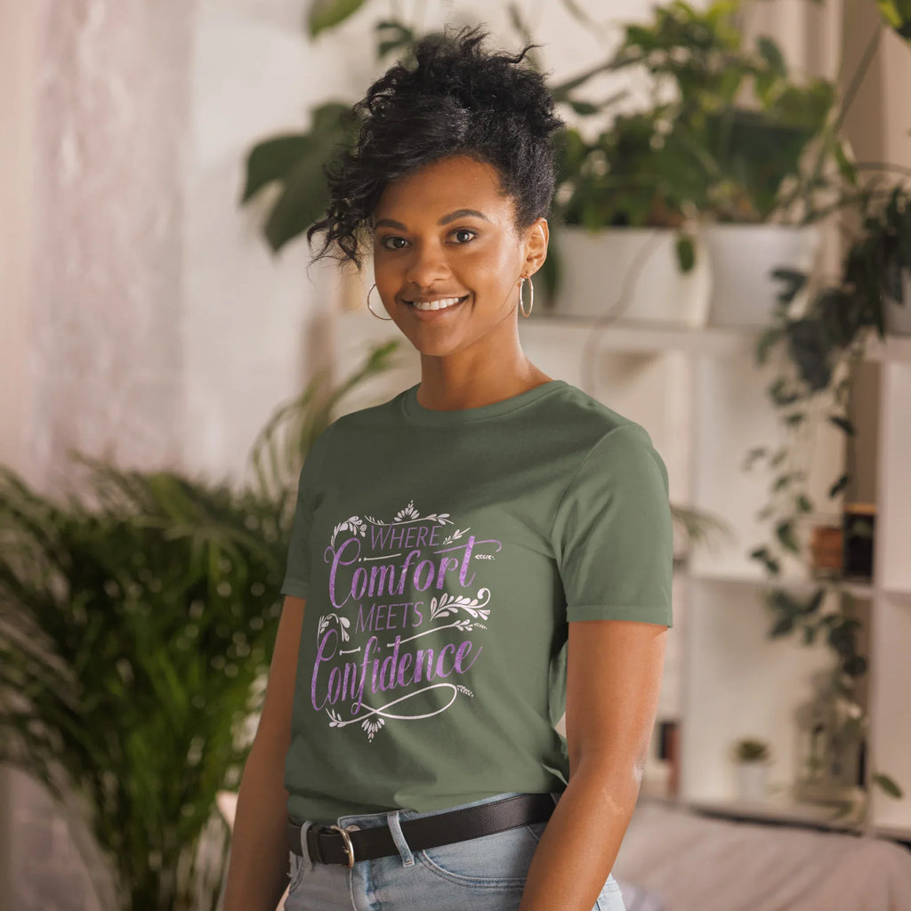 Short-Sleeve Women's T-Shirt | Where Comfort Meets Confidence - AwRans Clothing