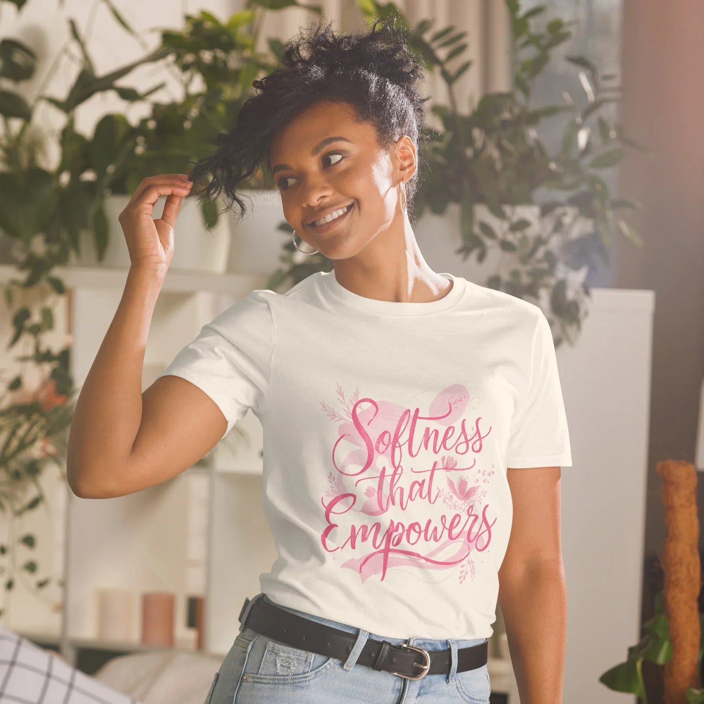 Short-Sleeve Women's T-Shirt | Softness That Empowers - AwRans Clothing