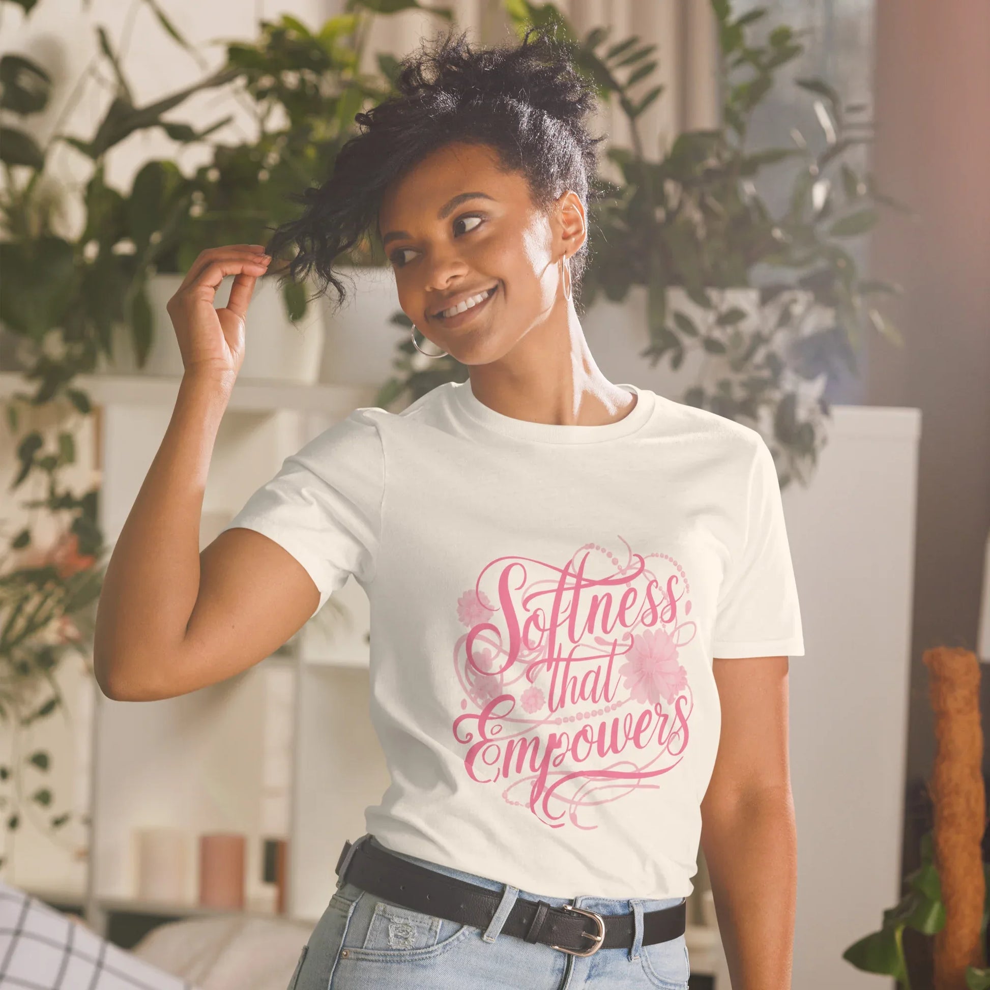 Short-Sleeve Women's T-Shirt | Softness That Empowers - AwRans Clothing