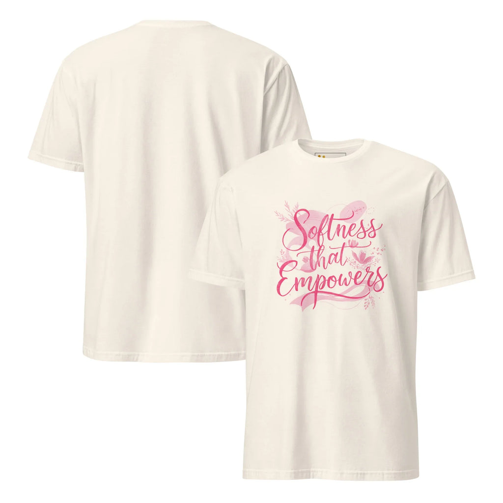 Short-Sleeve Women's T-Shirt | Softness That Empowers T-Shirt AwRans Clothing unisex-basic-softstyle-t-shirt-natural-front-and-back-67b0144d0b2af