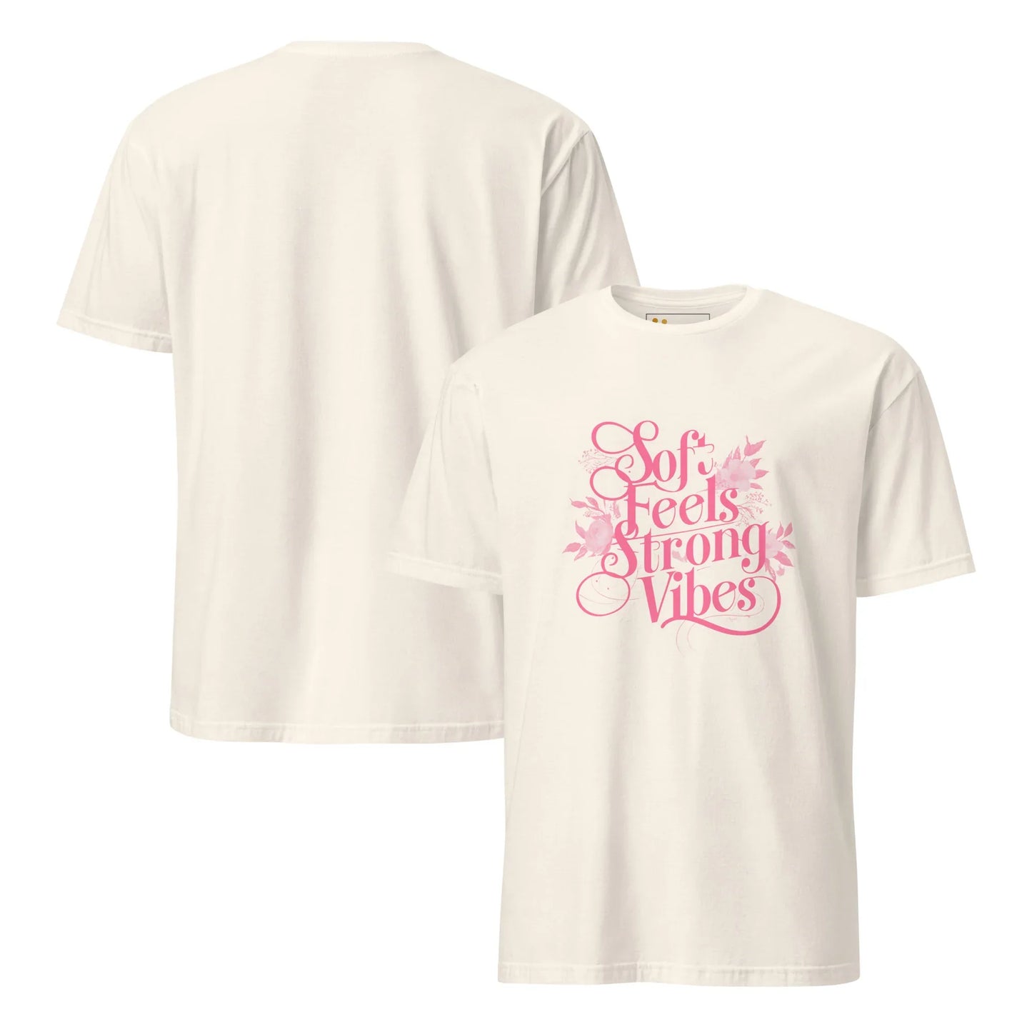 Short-Sleeve Women's T-Shirt | Soft Feels Strong Vibes - AwRans Clothing