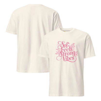 Short-Sleeve Women's T-Shirt | Soft Feels Strong Vibes - AwRans Clothing